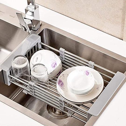 EASY KITCHEN SINK DISH DRAINER