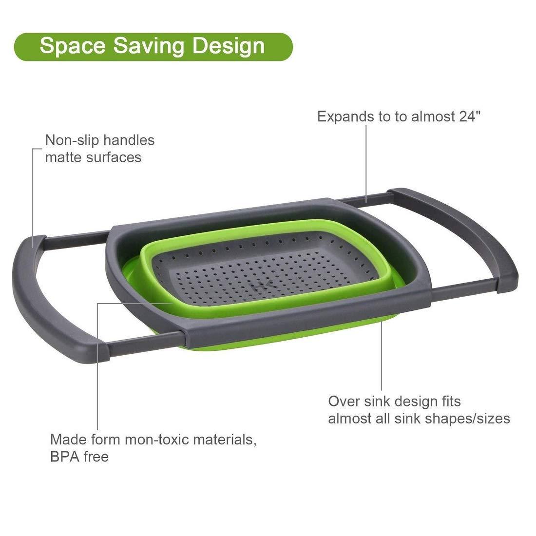 Big Smart Foldable Drain Basket